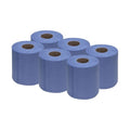 Workshop 2 Ply Blue Roll 180mm x 78mtr