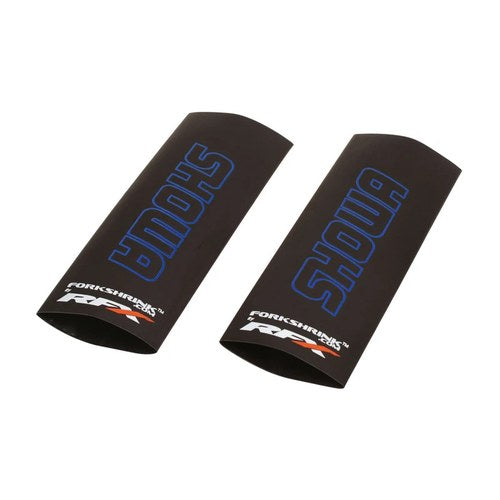 Rfx Forkshrink Upper Fork Guard with Showa (Black / Blue)