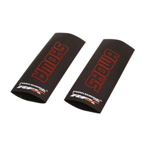 Rfx Forkshrink Upper Fork Guard with Showa (Black / Red)