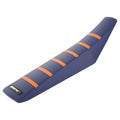 Rfx Pro Ribbed Seat Cover For KTM SX/SXF 16-18 EXC/EXCF 17-19 (Navy / Orange)
