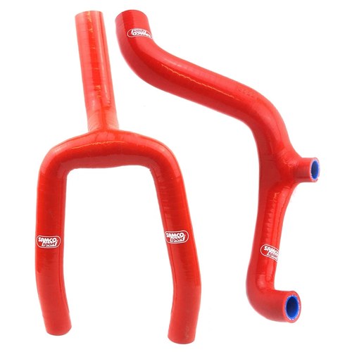 Samco Race Design 2 Piece Red Silicone Hose Kit Husqvarna CR/WR 125 2006-2013