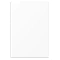 Sidecar White Plastic Sheet Cover Universal Fitment - 1000mm x 1000mm x 3mm