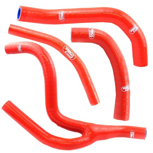 Samco Race Design 4 Piece Red Silicone Hose Kit Suzuki RM-Z 250 2013-2018