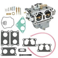 Carburetor Assembly + Rebuild Kit Kawasaki KAF620 Mule 3000/3010/3020
