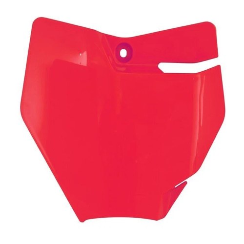 R-TECH Red Front Plate Gas MC50 2021-2023, MC-E 3/5 2023-2024