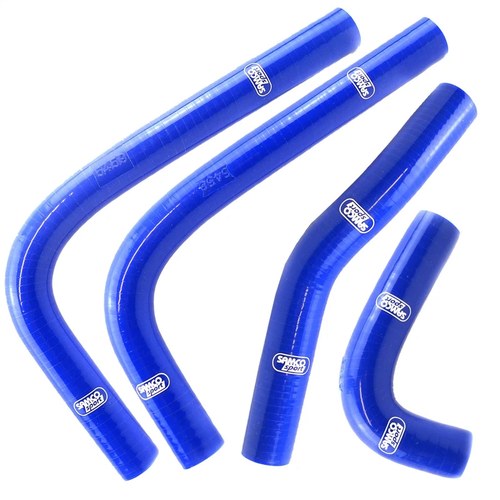 Samco 4 Piece Blue Silicone Hose Kit Kawasaki KX250F 2017-2019