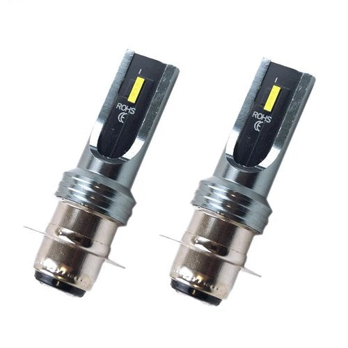 12V 35/36.5W H6M 6000K LED Headlight Bulb, Pack OF 2