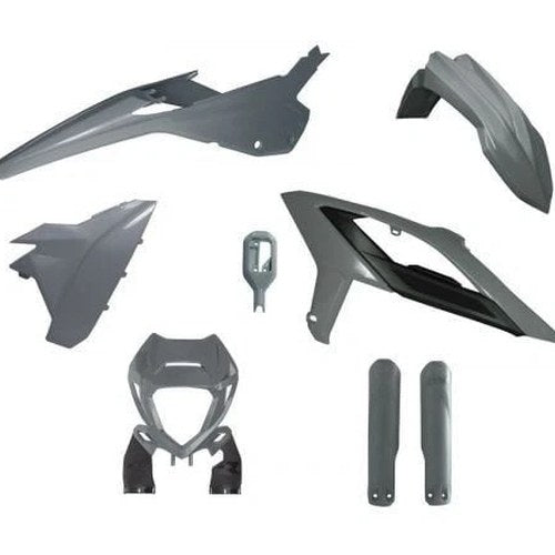 R-TECH Grey Plastic KIT/6 Beta RR125-480 2023-2024