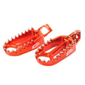 Fir Orange Foot Pegs KTM SX125/250, XC125 2023