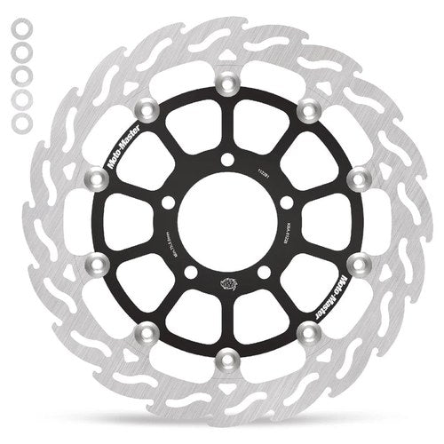 Moto Master Front Flame Brake Disc Racing For Kawasaki ZX-10R Ninja 1000 2016-25