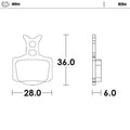 Moto Master Front Brake pads Nitro For GASGAS MC-E 3 E-Bike 2023-2025
