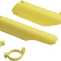 UFO Fork Tube Protectors 01-12 RM Yellow for Suzuki RM125/RM250/RM-Z450