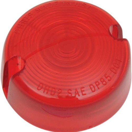 Chris Products Turn Signal Replacement Lens Red #DHD2R Harley Davidson