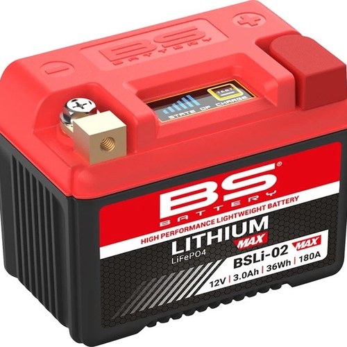 BS Battery Lithium Max Battery BSLI02 Max #360115