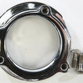 Mikuni HSR-42 Air Box Adapter Kit Chrome
