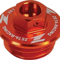 Zeta Oil Filler Plug Orange #ZE89-2416 KTM