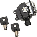 Drag Specialties Skull Side Hinge Ignition Switch Gloss Black #174664