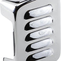 DS Louvered Ignition Coil Cover Chrome Harley Davidson #139530