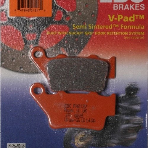 Ebc V Semi Sintered Rear Brake V-Pads #FA213V