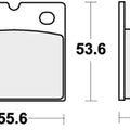 Sbs Brake Pads Rear For BMW K 1200 RS 2001 - 2005