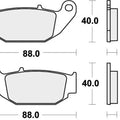 Sbs Brake Pads Rear For Honda Cbr 125 R 2011 - 2018