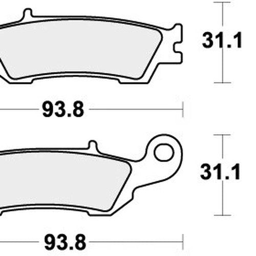 Sbs Brake Pads Front For Yamaha YZ 250 X 2016 - 2022