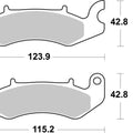 Sbs Brake Pads Front For Benelli Tnt 135 2018 - 2019