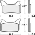 Sbs Brake Pads Front For Husaberg FS 450 c 2006 - 2008