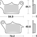 Sbs Brake Pads Front For Suzuki 125 Address 2023 - 2024