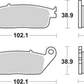 Sbs Brake Pads Front For Yamaha YP 400 R Xmax 2013 - 2016