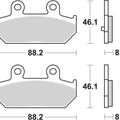 Sbs Brake Pads Rear For Suzuki AN 650 Burgman 2002 - 2019
