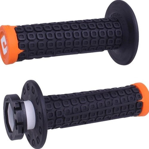 Odi Nomad Lock-On Offroad Grips 7/8" Black/Orange