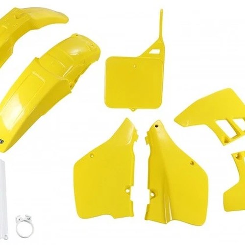 UFO Complete Plastics Kit 89 Original #SUKIT398F-999 for Suzuki RM250 1989-1991