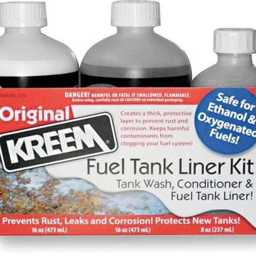 Kreem 3-Part Combo Pack Fuel Tank Liner Kit for 2.5 Gallon Tank