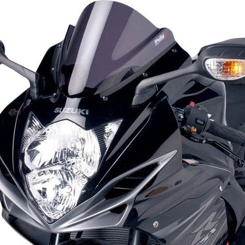 Puig 3mm Z Racing Windscreen Dark Smoke for Suzuki GSX-R600/GSX-R750 2011-2026