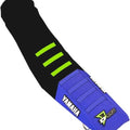 Dcor Ribbed Seat Cover 2019 Star Team Replica Black/Blue/Green for Yamaha