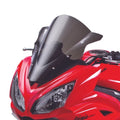 Zero Gravity Double Bubble Windscreen Smoke #16-207-02 for Kawasaki Ninja 650