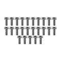 M6 x 15mm Flange Bolt, Pack OF 25, 10mm Hex