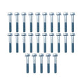M6 x 40mm Flange Bolt, Pack OF 25, 10mm Hex
