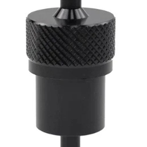 Black Aluminium 7mm Inline Fuel Filter, Washable Core