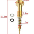 Long Air Fuel Mixture Adjusting Screw Keihin CVK34 CVK36 CVK40 CBR-CB-1G PD26J