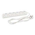 Powermaster 6 Gang Extension Lead Switched, 2M