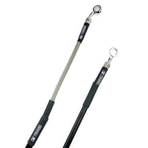 Front Brake Hose Silver / Black Yamaha YZ85 2019-2026
