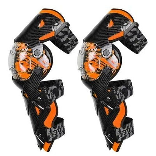 Knee Protection Pads, Hinged � Orange