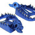 Aluminium Blue Foot Pegs Yamaha YZ250F/WR450F 2024, YZ450F/FX 2023-2025