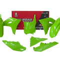 R-TECH Green Plastic KIT/5 Kawasaki KX250/X 2025, KX450 2024-2025