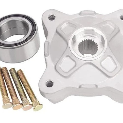 Hub Kit Front With Studs & Bearing Polaris Rzr 570 2012-2017, 800 2010-2014