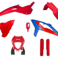 R-TECH RED/BLUE Plastic KIT/6 Beta RR 125-480 2023-2024