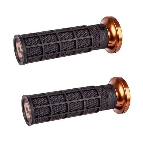 Odi Hart-Luck Signature V-Twin Lock-On Grips Black/Bronze #V31HCW-BZ-Z