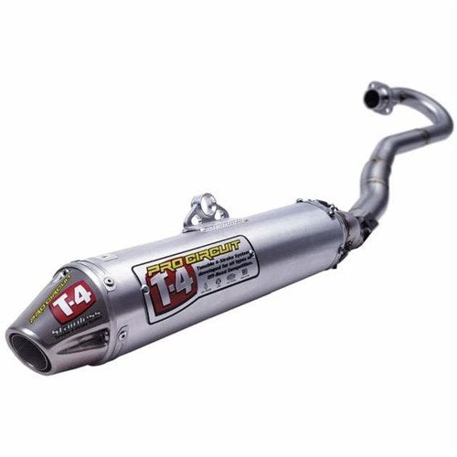 Pro Circuit T-4 Exhaust System Stainless Steel Aluminum #4QH90090 Honda TRX90